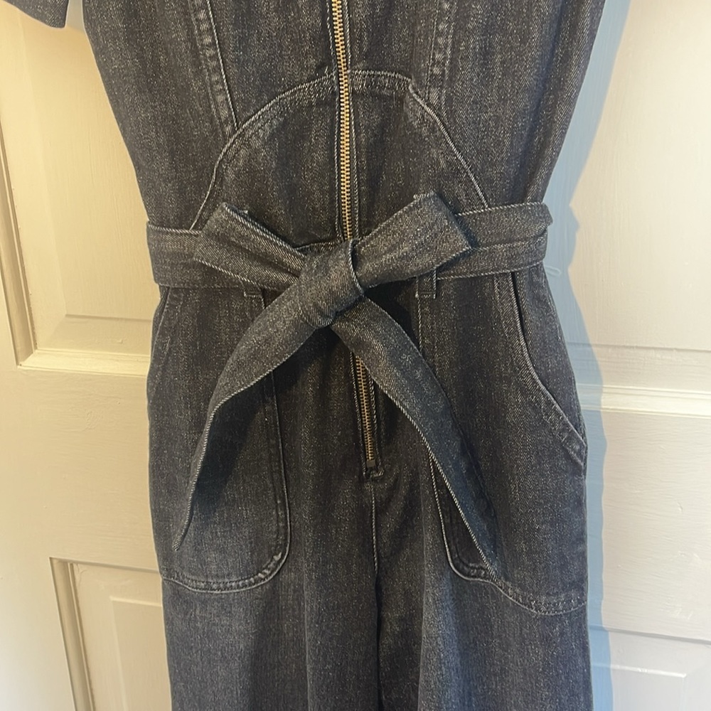 Alice and Olivia denim jumpsuit - Picture 2 of 5